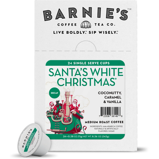 Barnie's Coffee & Tea Co.® Decaf Santa's White Christmas (24 Pack)