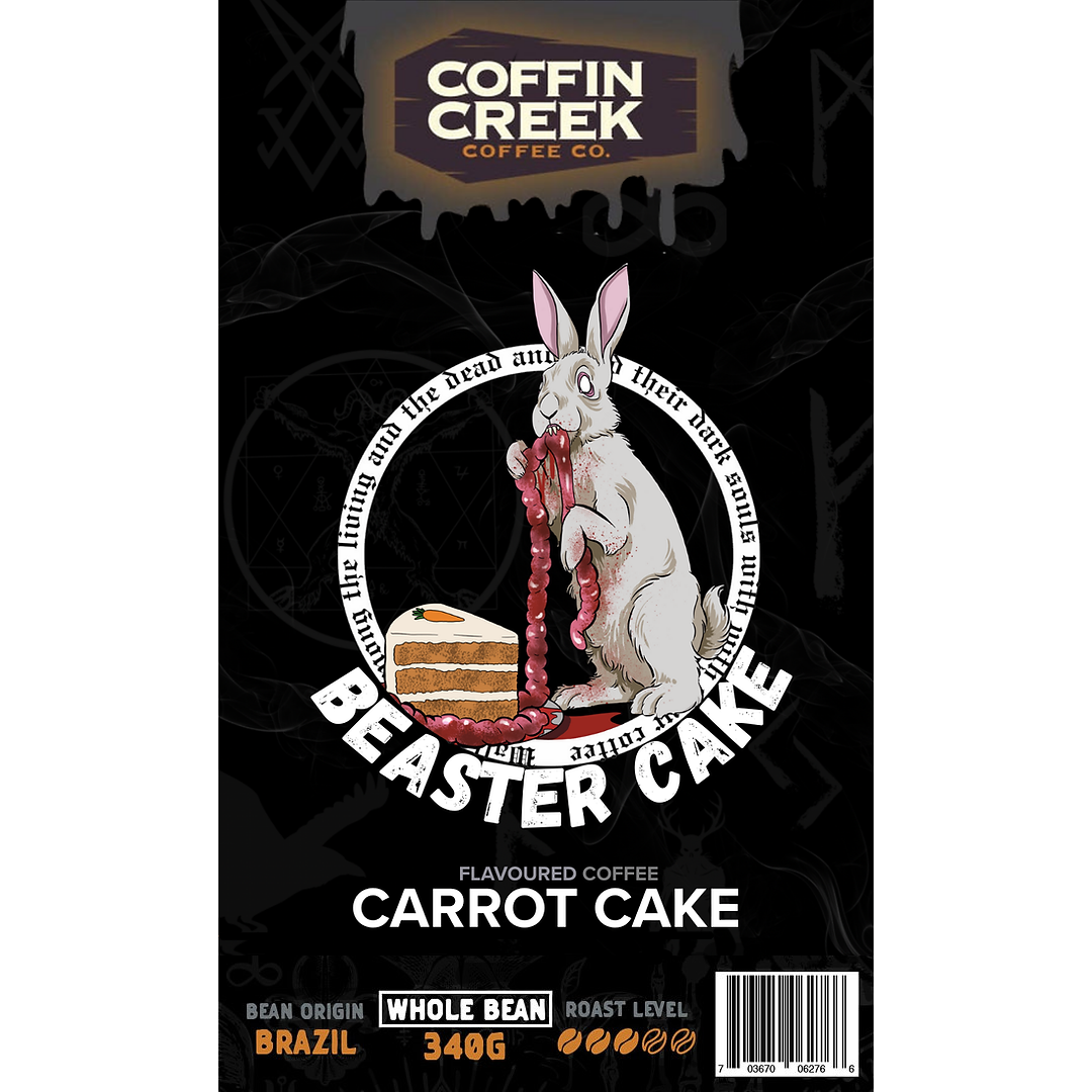Coffin Creek Beaster Cake - Carrot Cake Beans (12oz/340g)