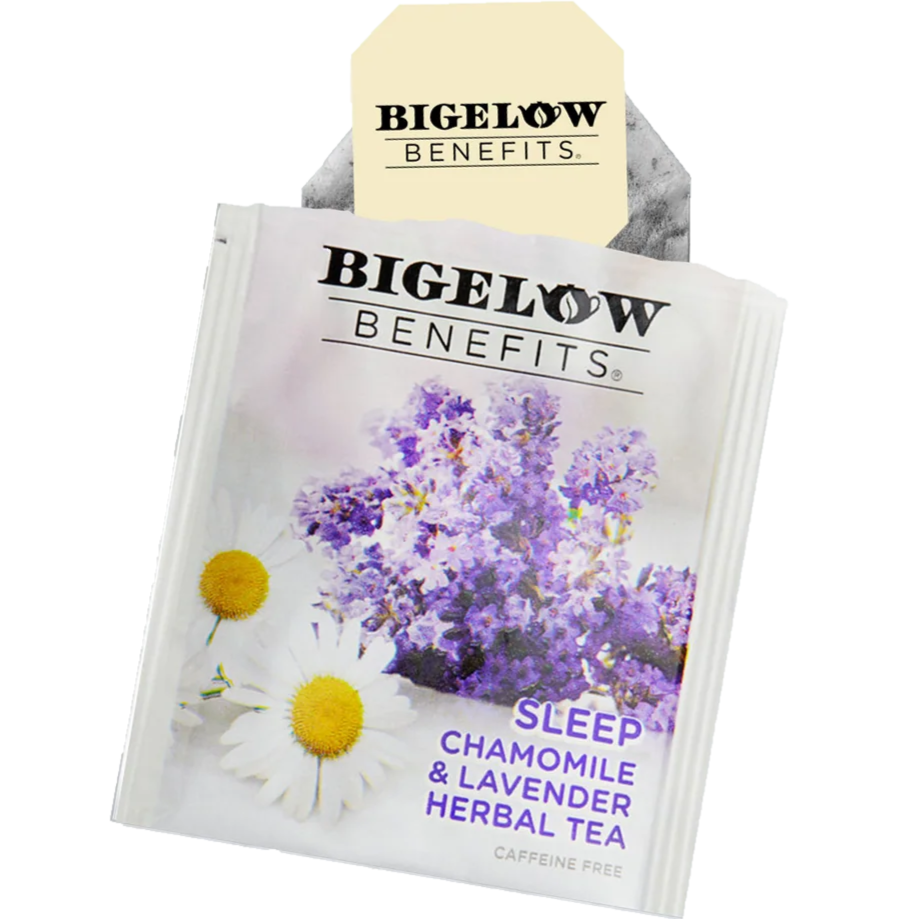 Bigelow® Benefits Sleep Chamomile & Lavender Herbal Tea (18 Pack)