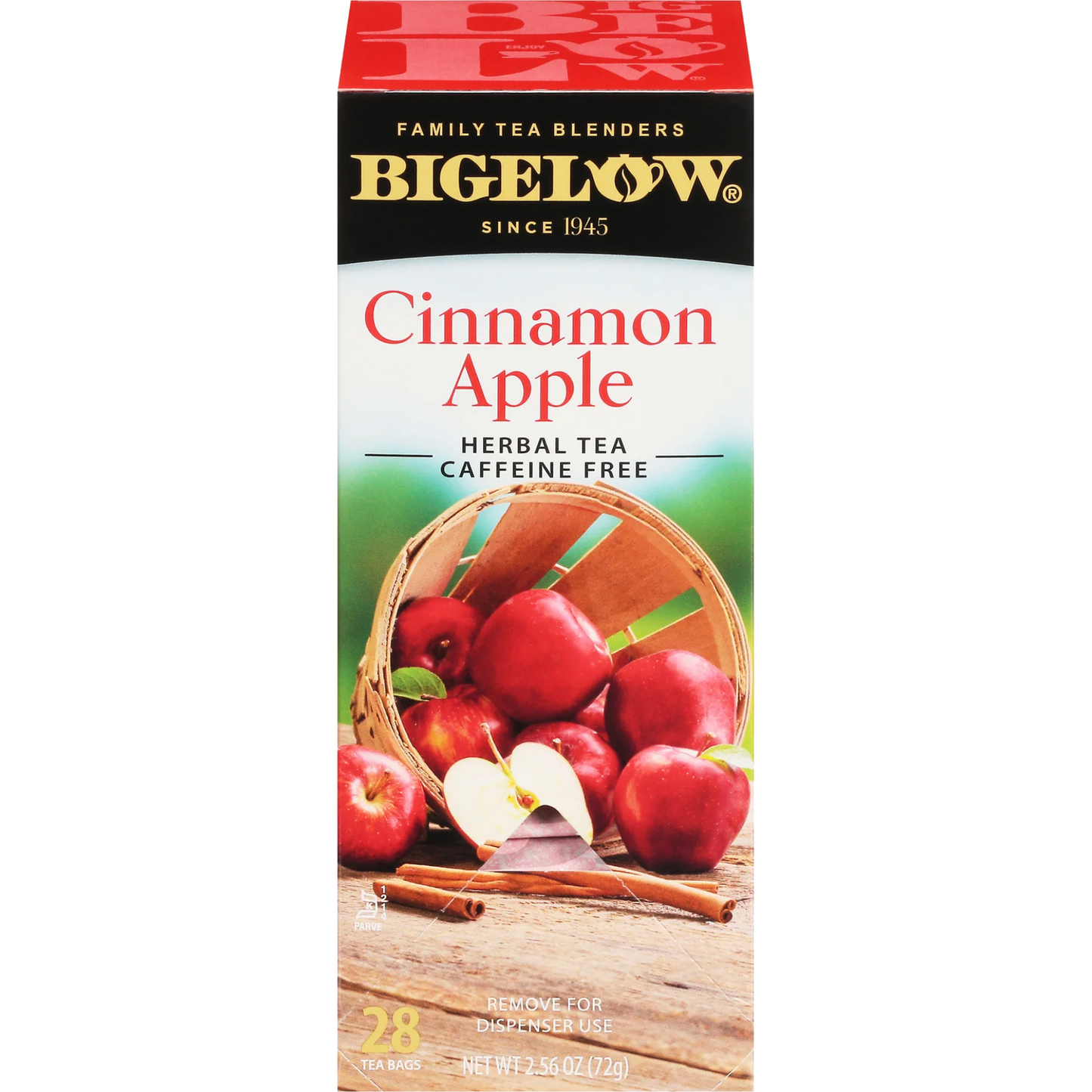 Bigelow® Cinnamon Apple Herbal Tea (28 Pack)