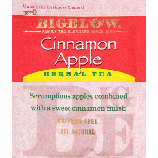 Bigelow® Cinnamon Apple Herbal Tea (28 Pack)
