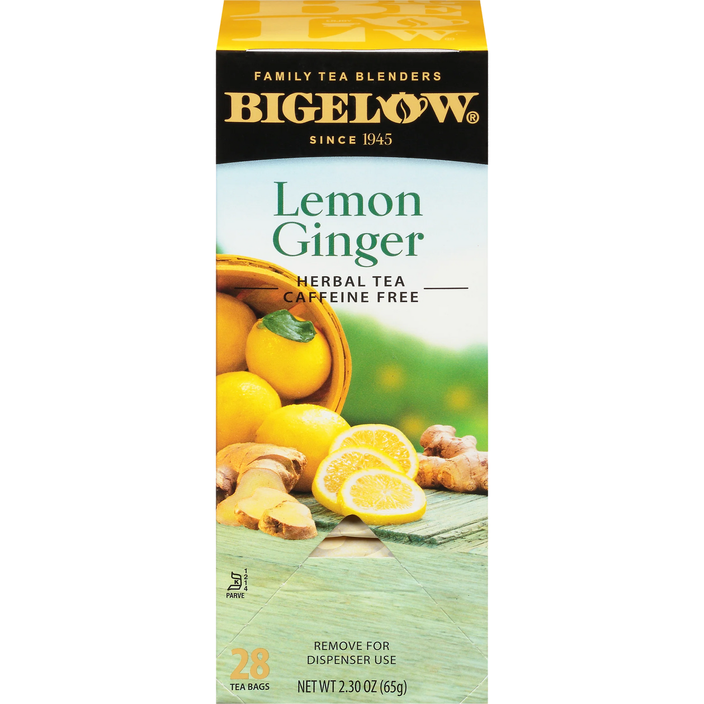 Bigelow® Lemon Ginger Herbal Tea (28 Pack)