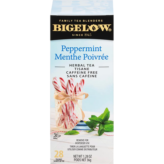 Bigelow® Peppermint Herbal Tea (28 Pack)