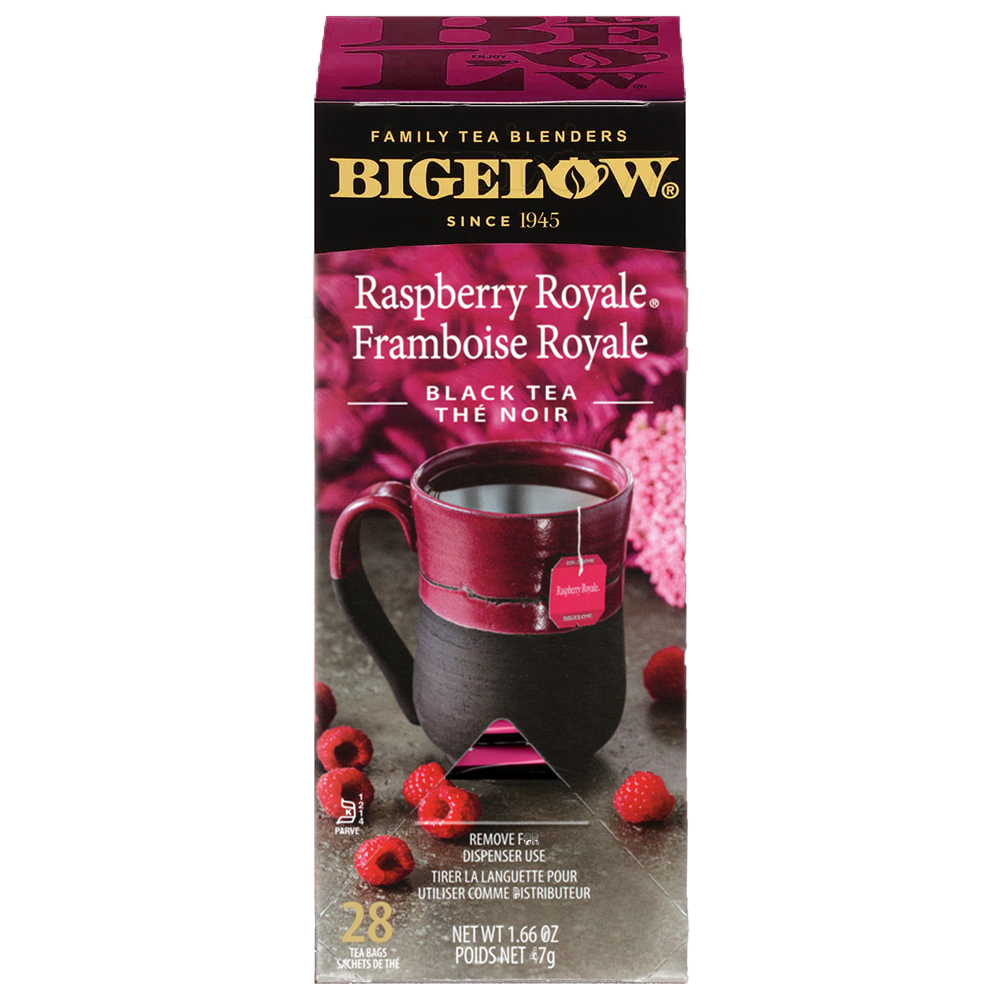 Bigelow® Raspberry Royale® Tea (28 Pack) – Greenbelt Coffee