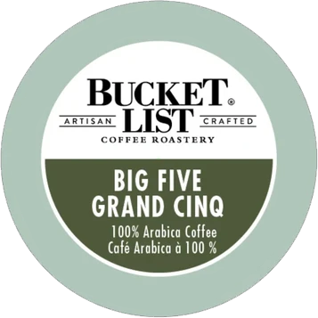 Bucket List Coffee Roastery® Big Five (24 Pack)