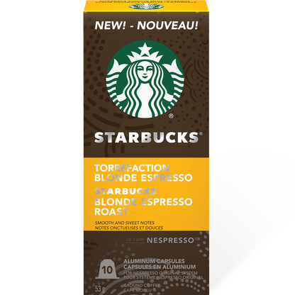 Starbucks® Nespresso® Original System Blonde Espresso Roast (10 Pack)