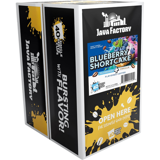 Java Factory Roasters Blueberry Shortcake™ (40 Pack)
