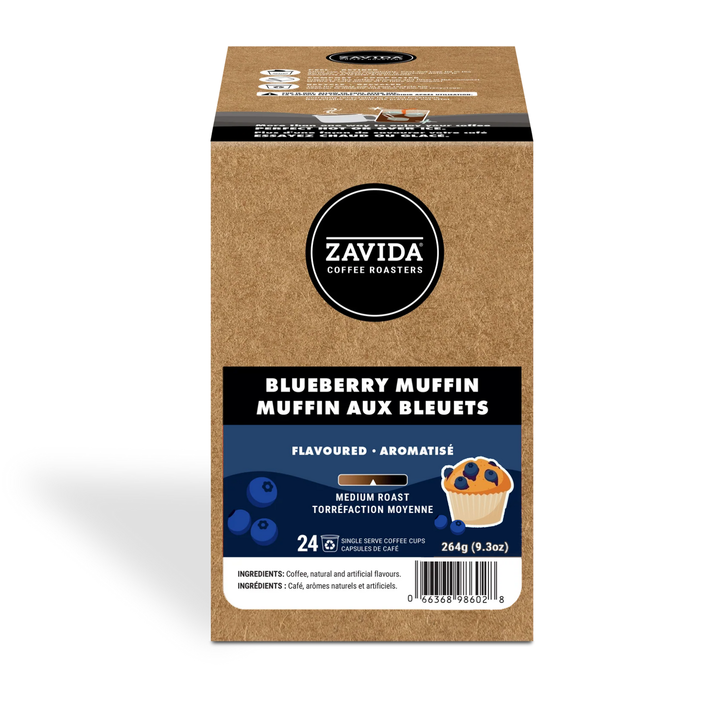 Zavida® Blueberry Muffin (24 Pack)