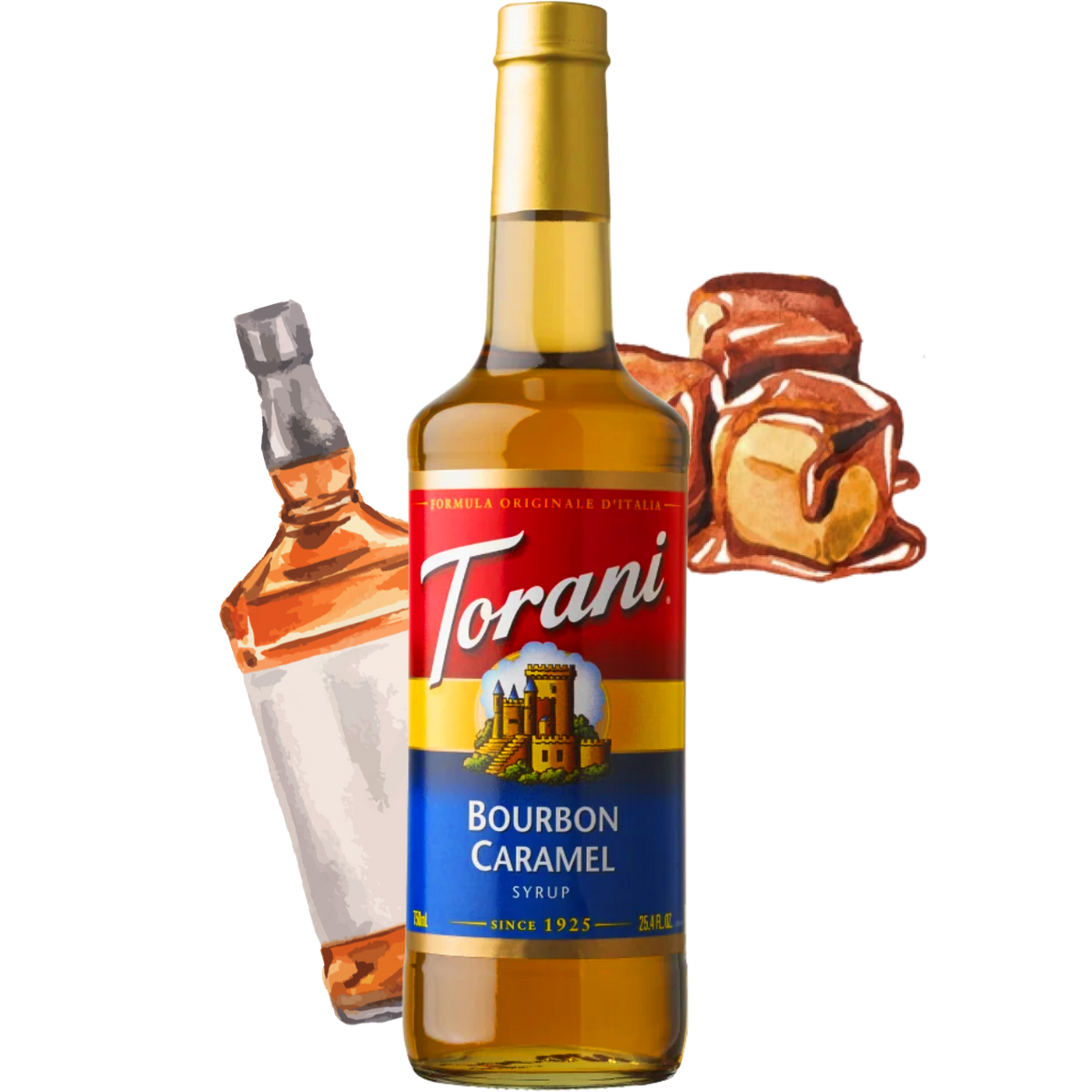 Torani® Bourbon Caramel (750mL)