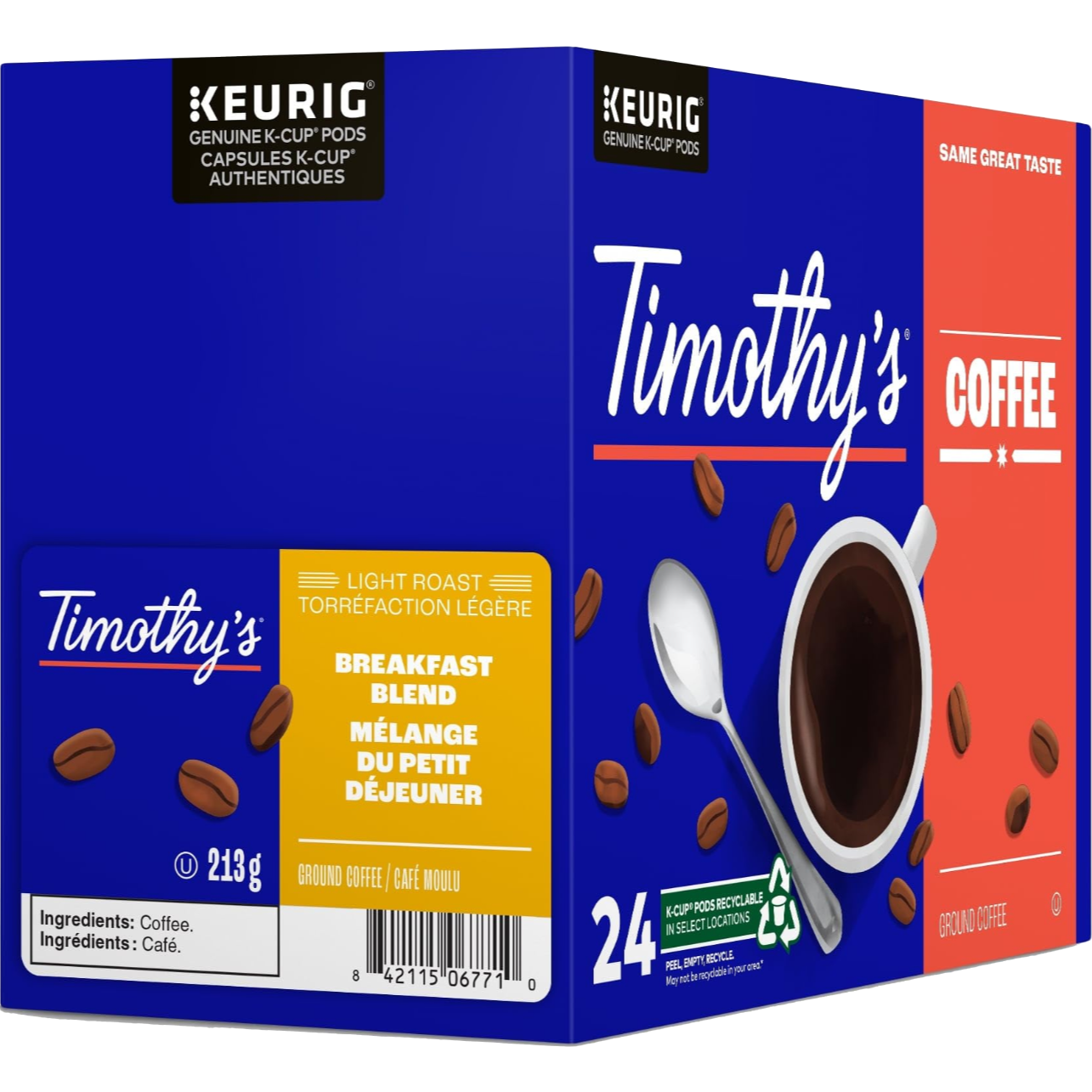 Timothy's® Breakfast Blend (24 Pack)
