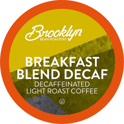 Brooklyn Bean Roastery Breakfast Blend Decaf 40ct