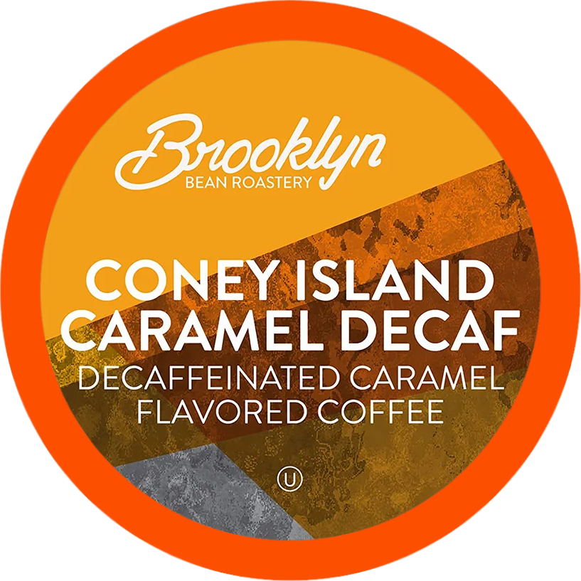 Brooklyn Bean Roastery Coney Island Caramel Decaf 40ct
