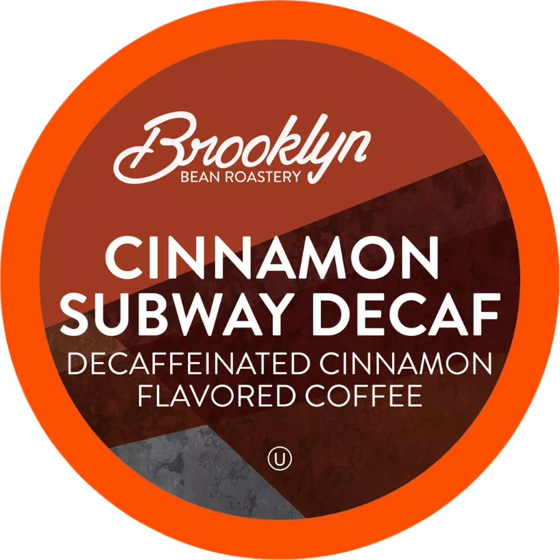 Brooklyn Bean Roastery Cinnamon Subway Decaf 40ct