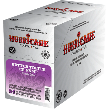 Hurricane Coffee Butter Toffee Tsunami™ (24 Pack)