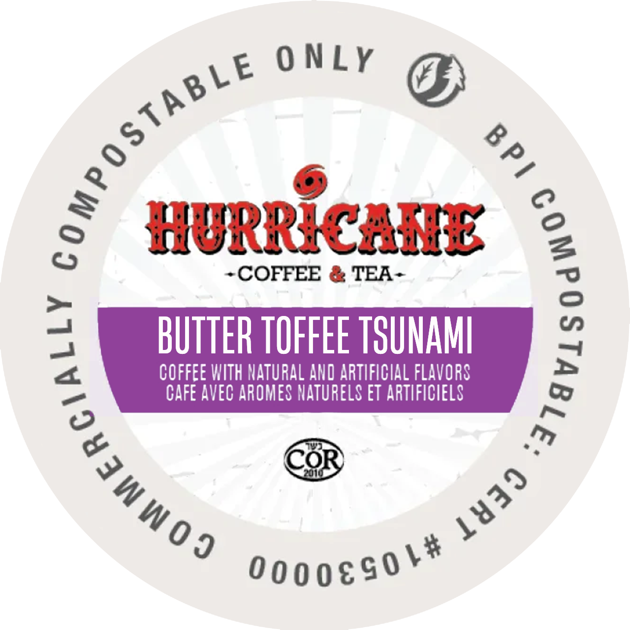 Hurricane Coffee Butter Toffee Tsunami™ (24 Pack)
