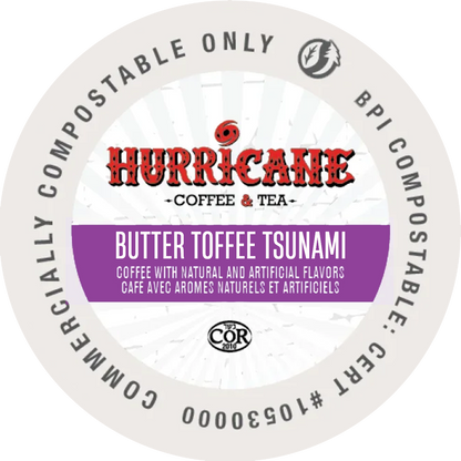 Hurricane Coffee Butter Toffee Tsunami™ (24 Pack)
