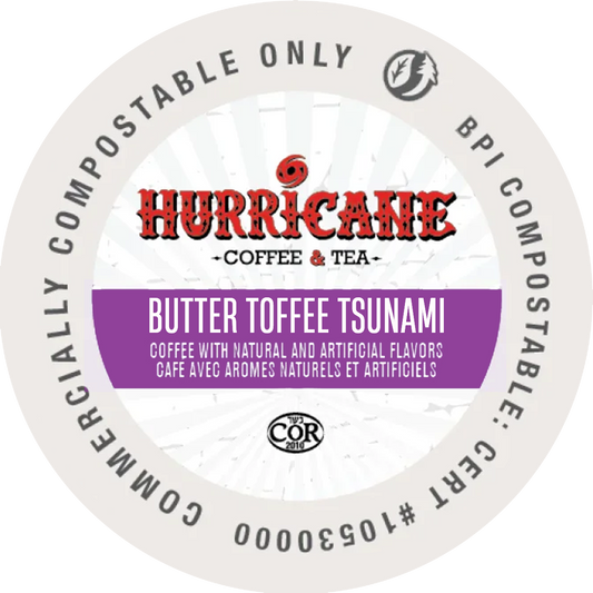 Hurricane Coffee Butter Toffee Tsunami™ (24 Pack)