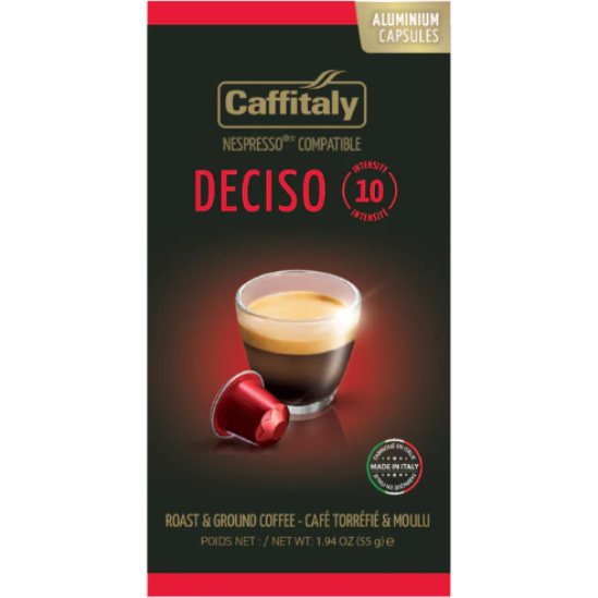 Caffitaly for Nespresso® Deciso (10 Pack)