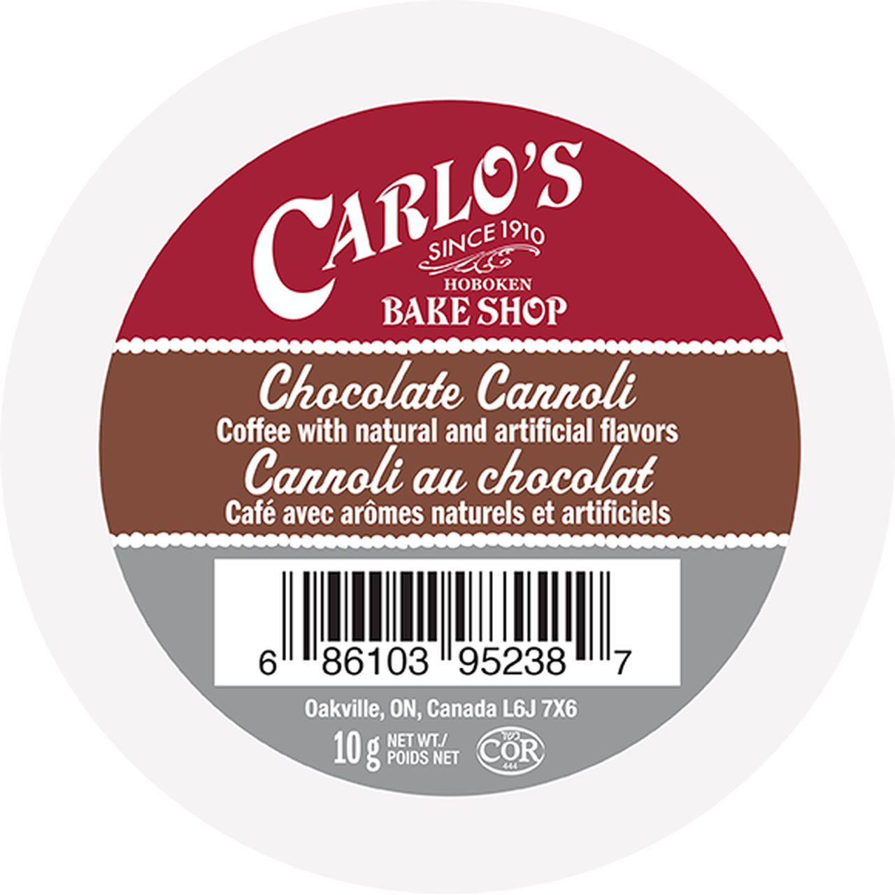 Carlo's Bake Shop™ Chocolate Cannoli (24 Pack)