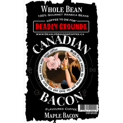 Deadly Grounds It Rubs the Maple on the Bacon Beans (12oz/340g)