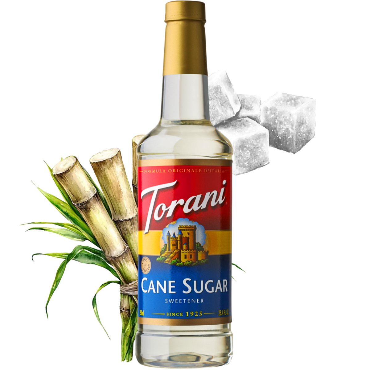 Torani® Cane Sugar Sweetener (750mL)