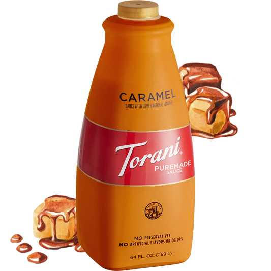 Torani® Puremade Caramel Sauce (64oz/1.89L)