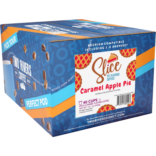 Slice Pie Flavoured Coffee Caramel Apple Pie 40ct