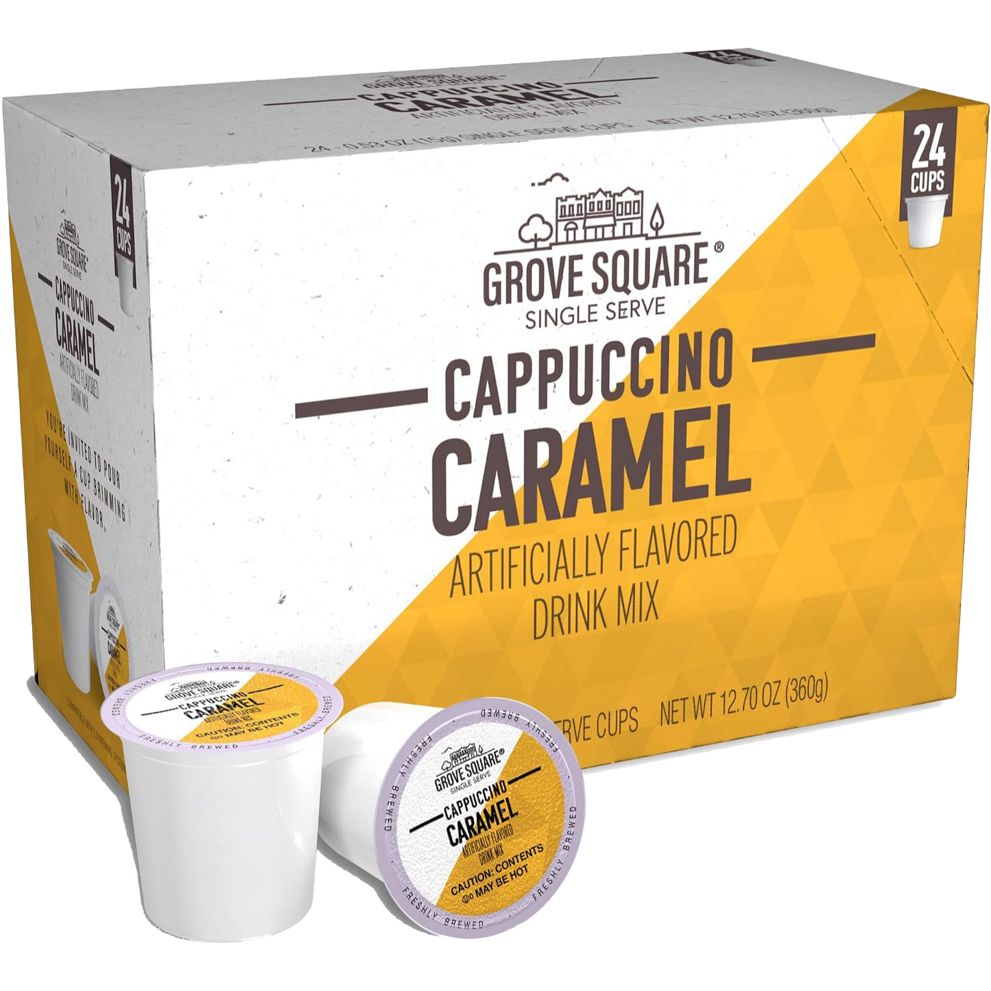 Grove Square® Caramel Cappuccino (24 Pack)