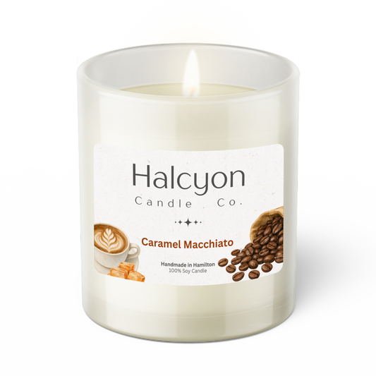 Halcyon Candle Co. Caramel Macchiato Candle