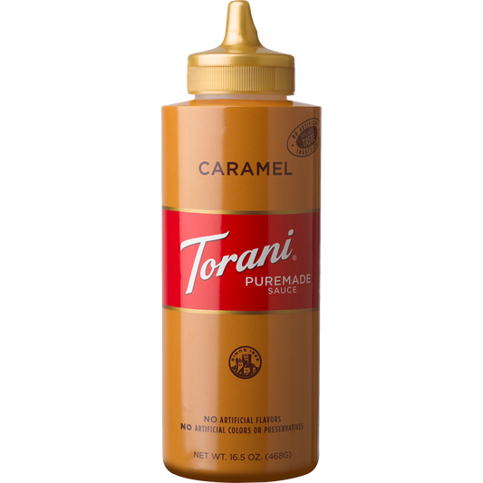 Torani® Puremade Caramel Sauce (16.5oz/468g)