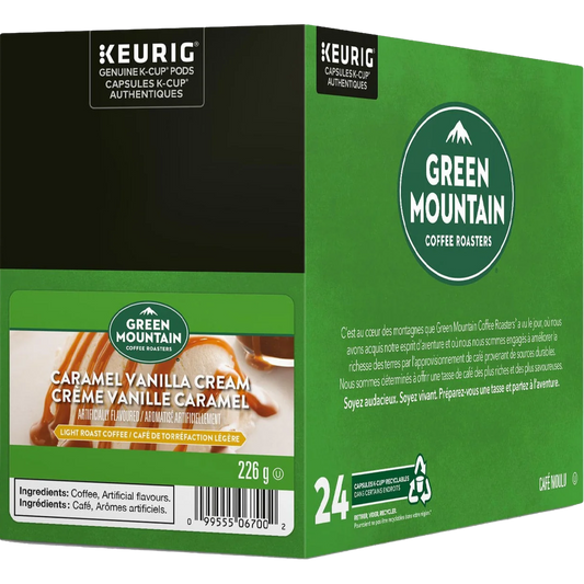 Green Mountain Coffee® Caramel Vanilla Cream (24 Pack)