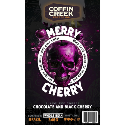 Coffin Creek Merry Cherry Bomb Beans - Seasonal (12oz/340g)