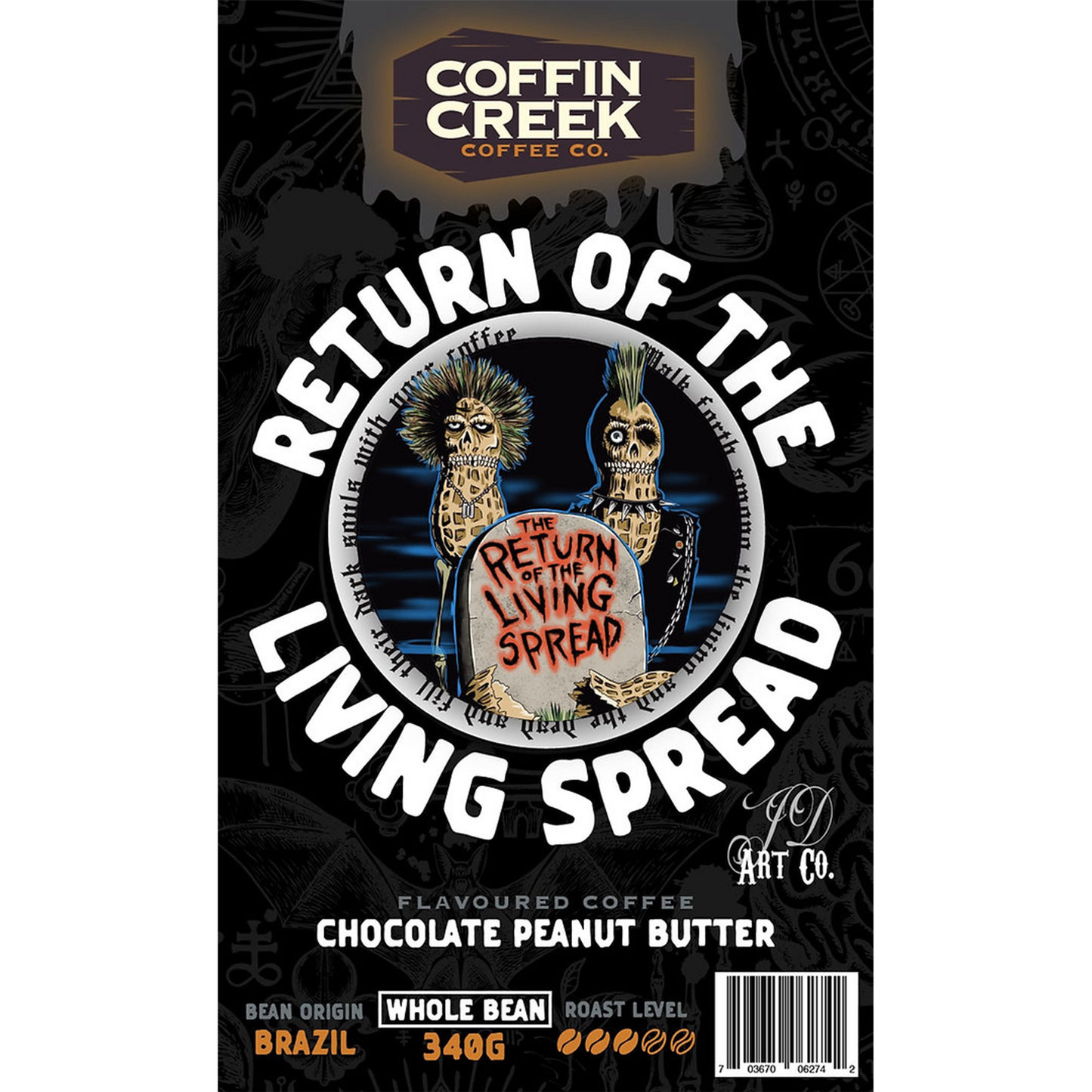 Coffin Creek Return of the Living Spread Beans (12oz/340g)
