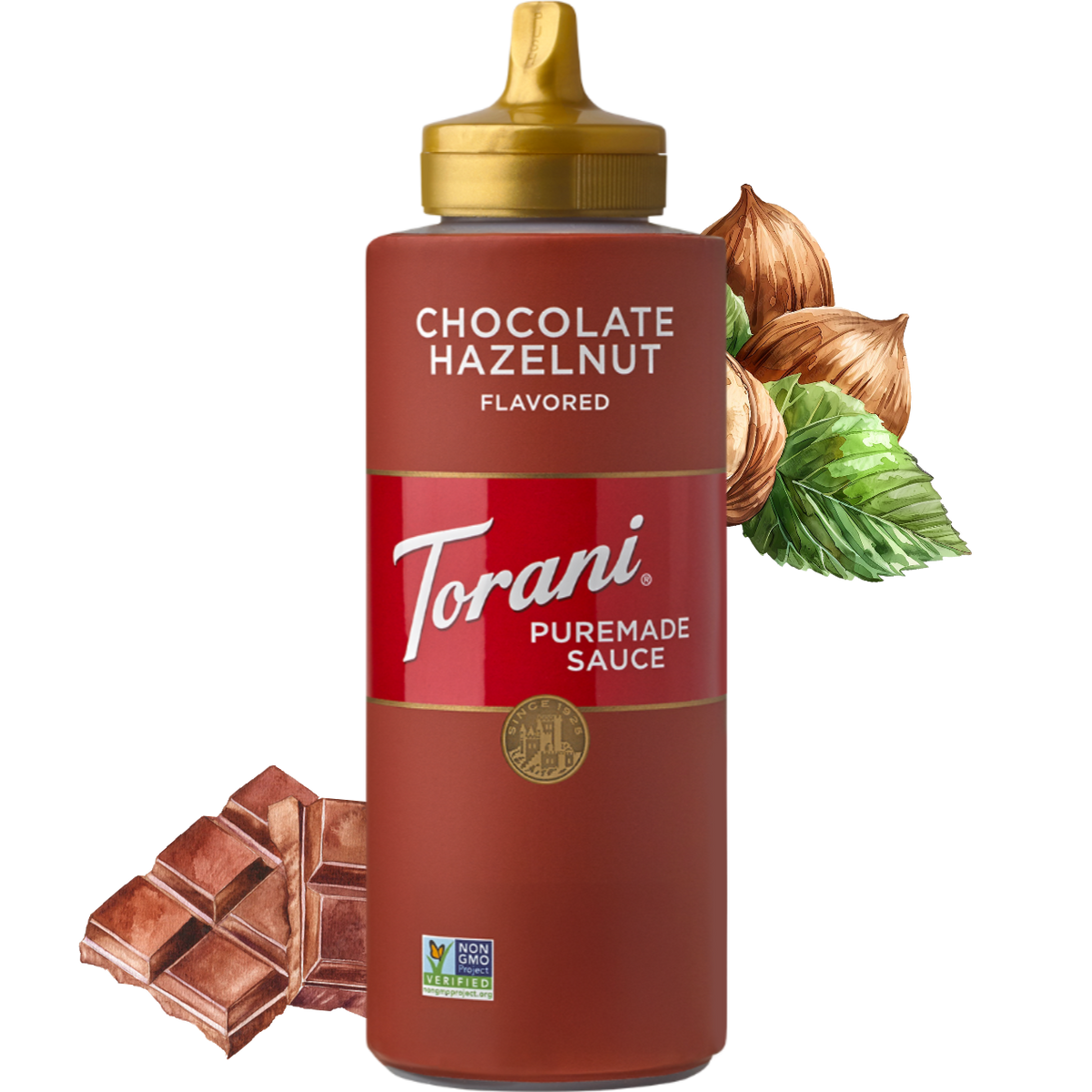 Torani® Puremade Chocolate Hazelnut Sauce (16.5oz/468g)