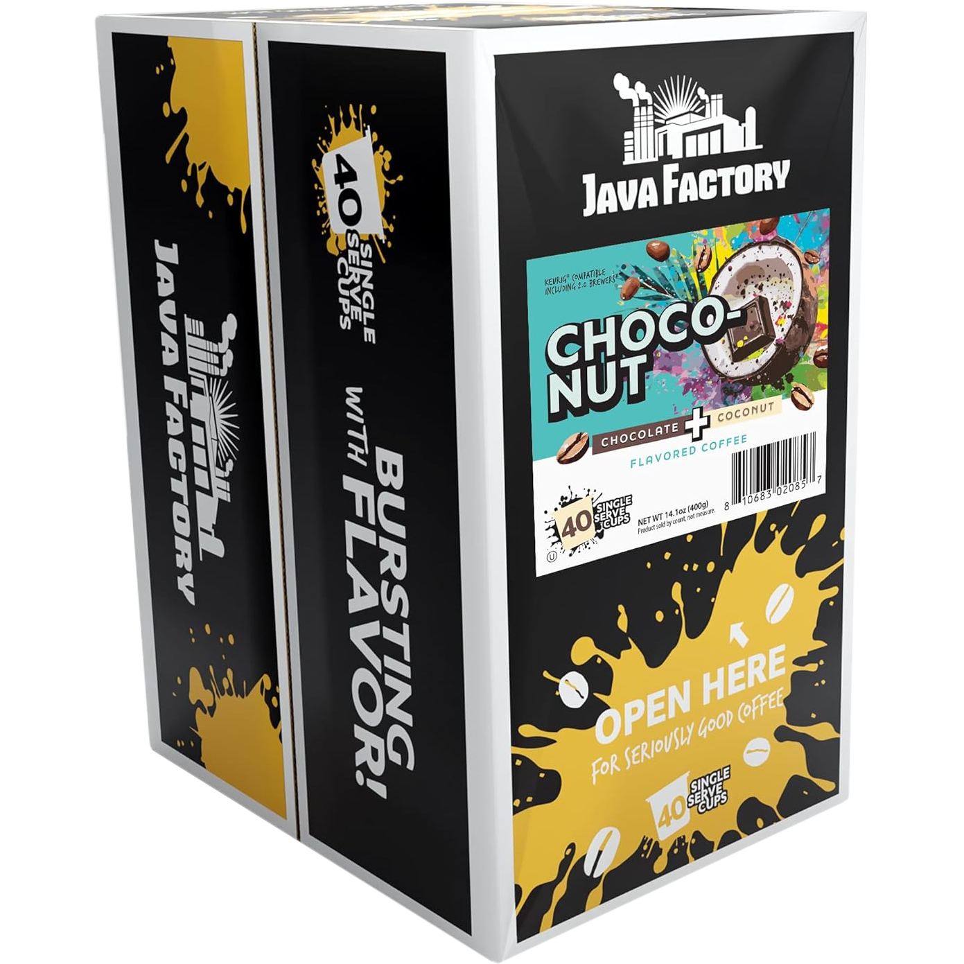 Java Factory Roasters Choconut™ (40 Pack)