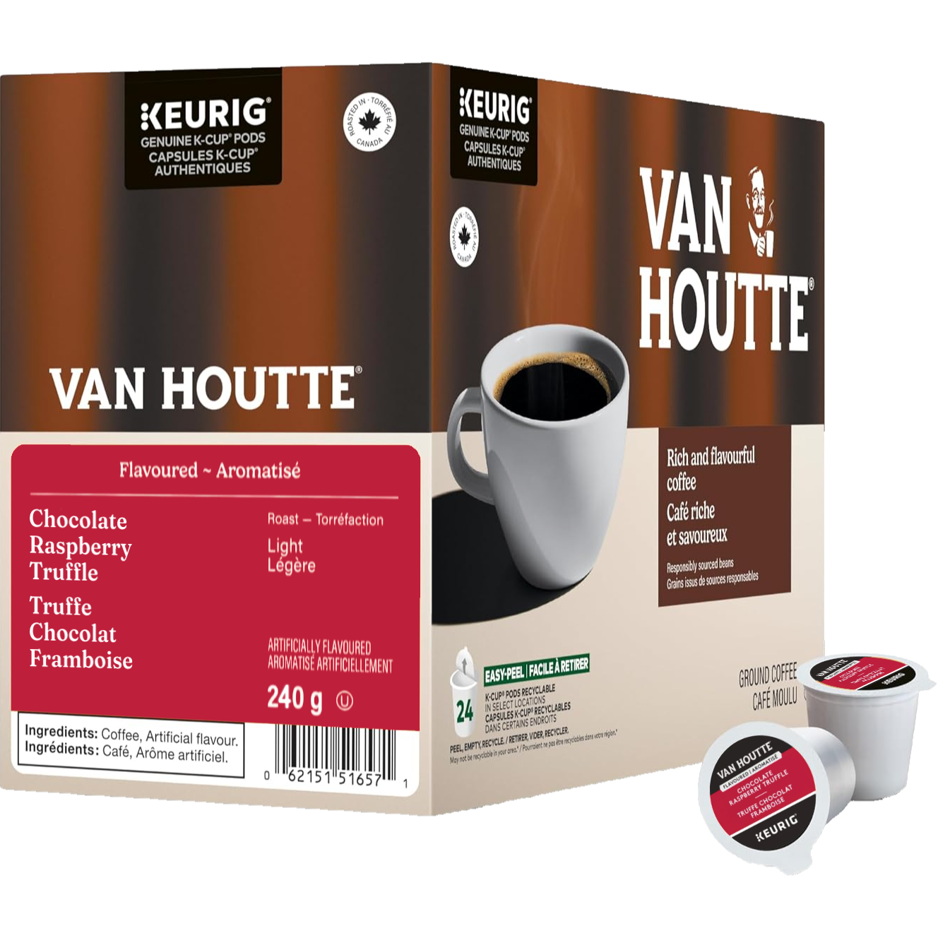 Van Houtte® Chocolate Raspberry Truffle (24 Pack)