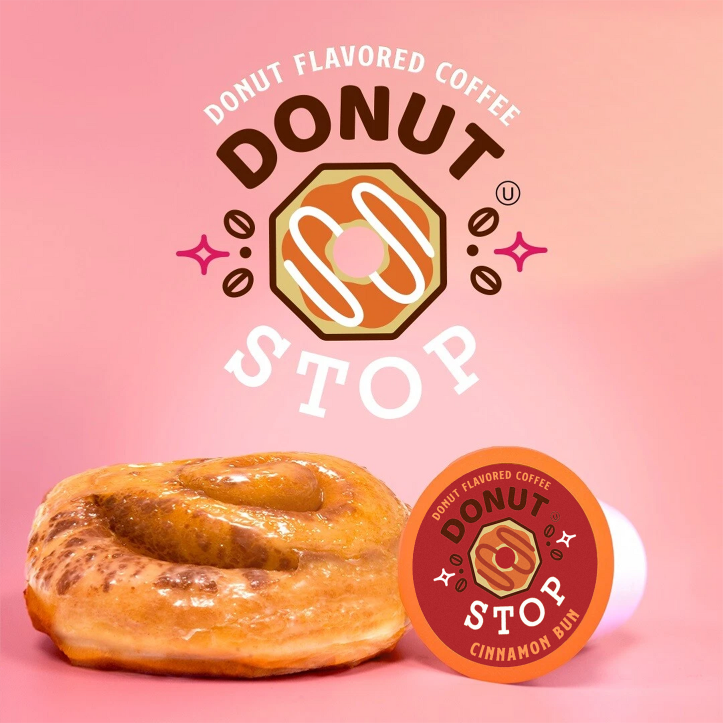 Donut Stop Cinnamon Bun (40 Pack)
