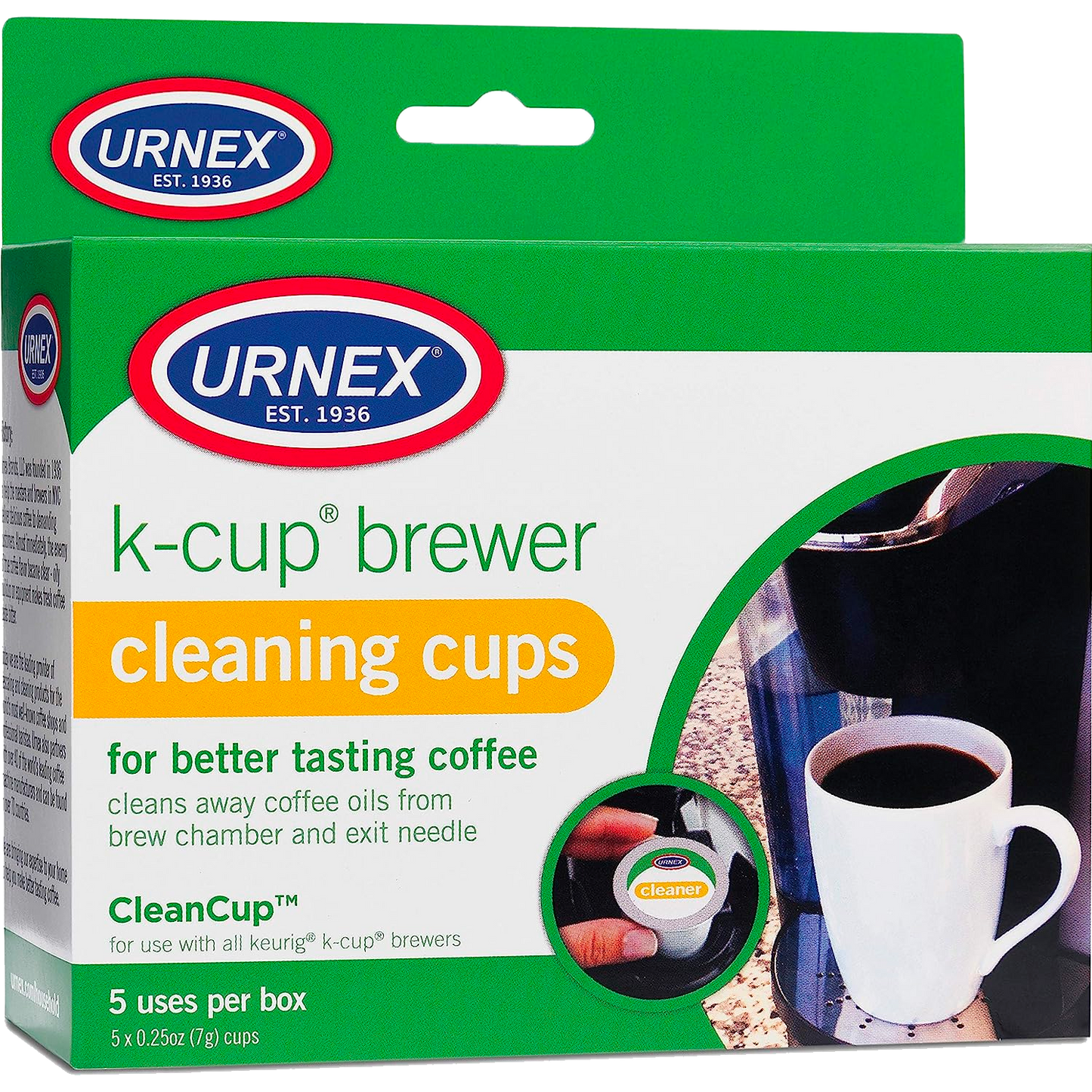 Urnex Cleaning Cups (5)