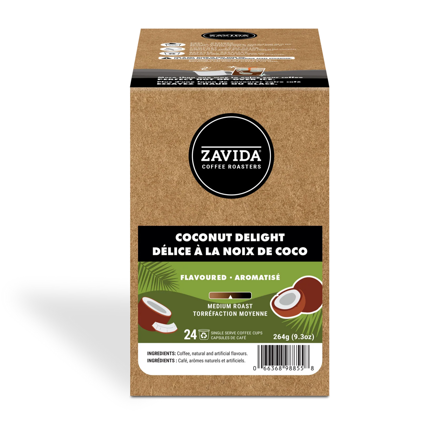 Zavida® Coconut Delight (24 Pack)