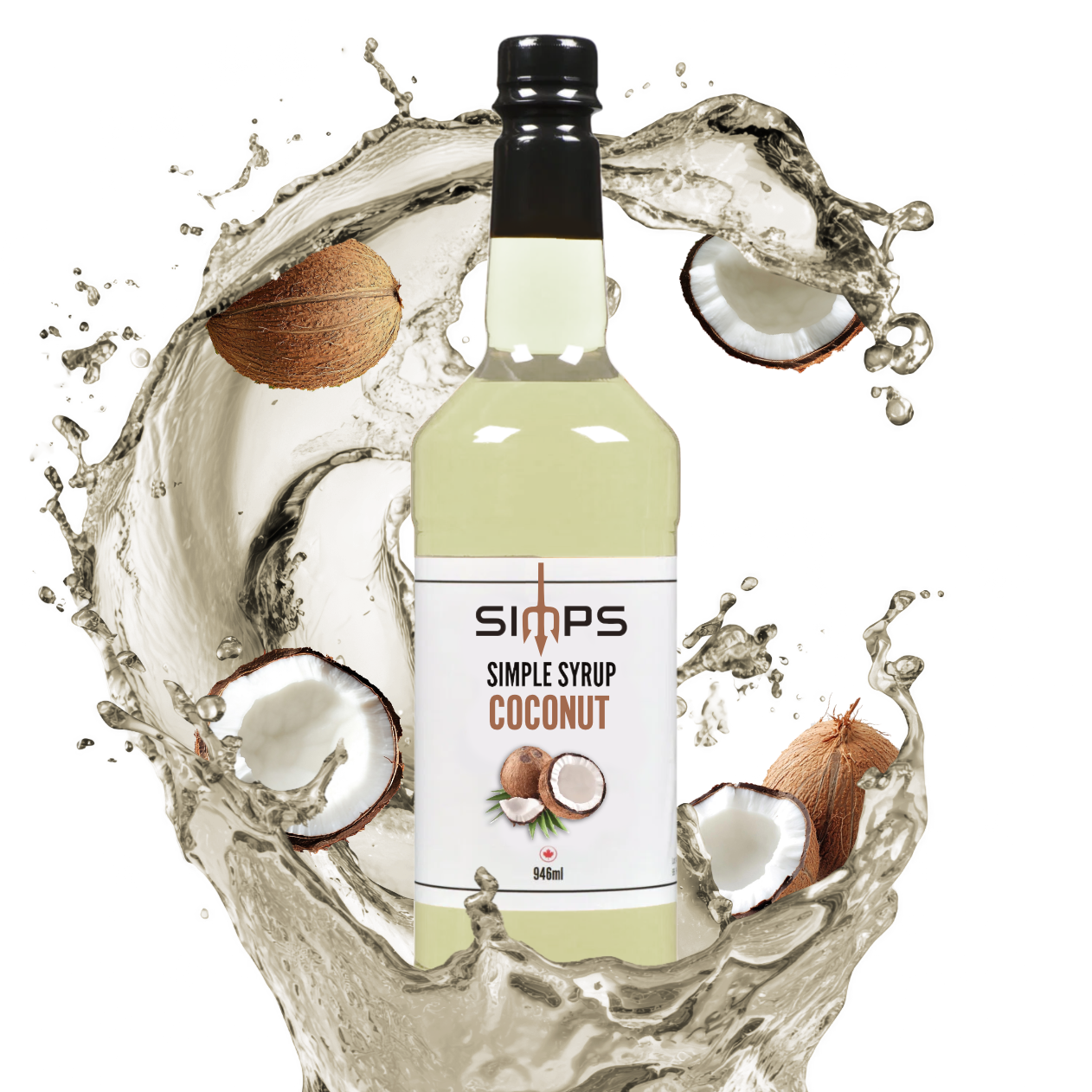 Simps Coconut Syrup (946mL)