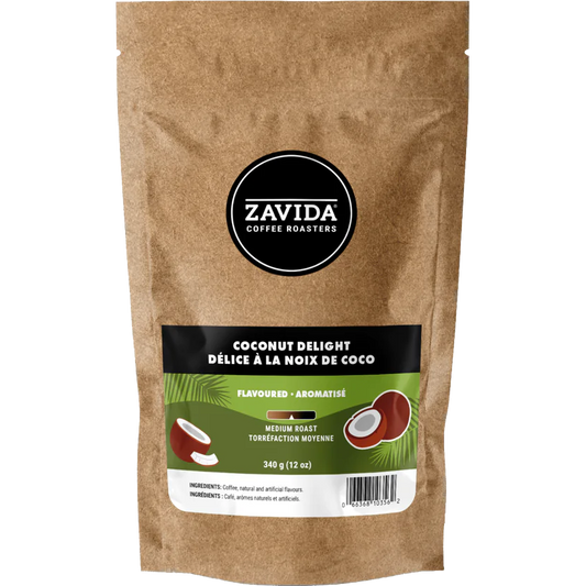 Zavida® Whole Bean Coconut Delight (12oz/340g)