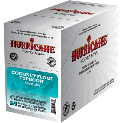 Hurricane Coffee Coconut Fudge Typhoon™ (24 Pack)