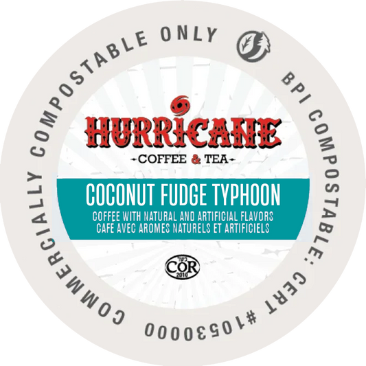 Hurricane Coffee Coconut Fudge Typhoon™ (24 Pack)