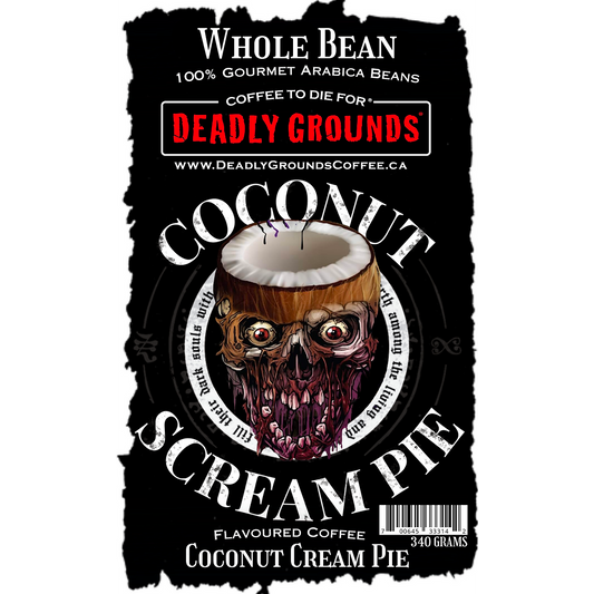 Deadly Grounds Coconut Scream Pie Beans (12oz/340g)