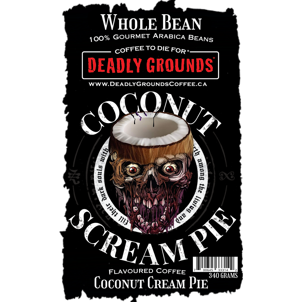 Deadly Grounds Coconut Scream Pie Beans (12oz/340g)