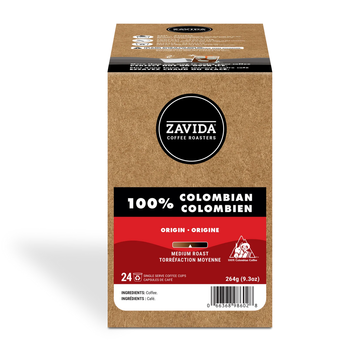 Zavida® 100% Colombian (24 Pack)