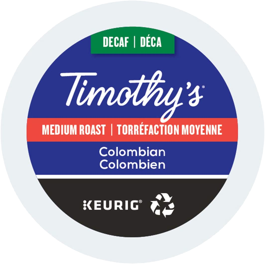 Timothy's® Decaf Colombian (24 Pack)