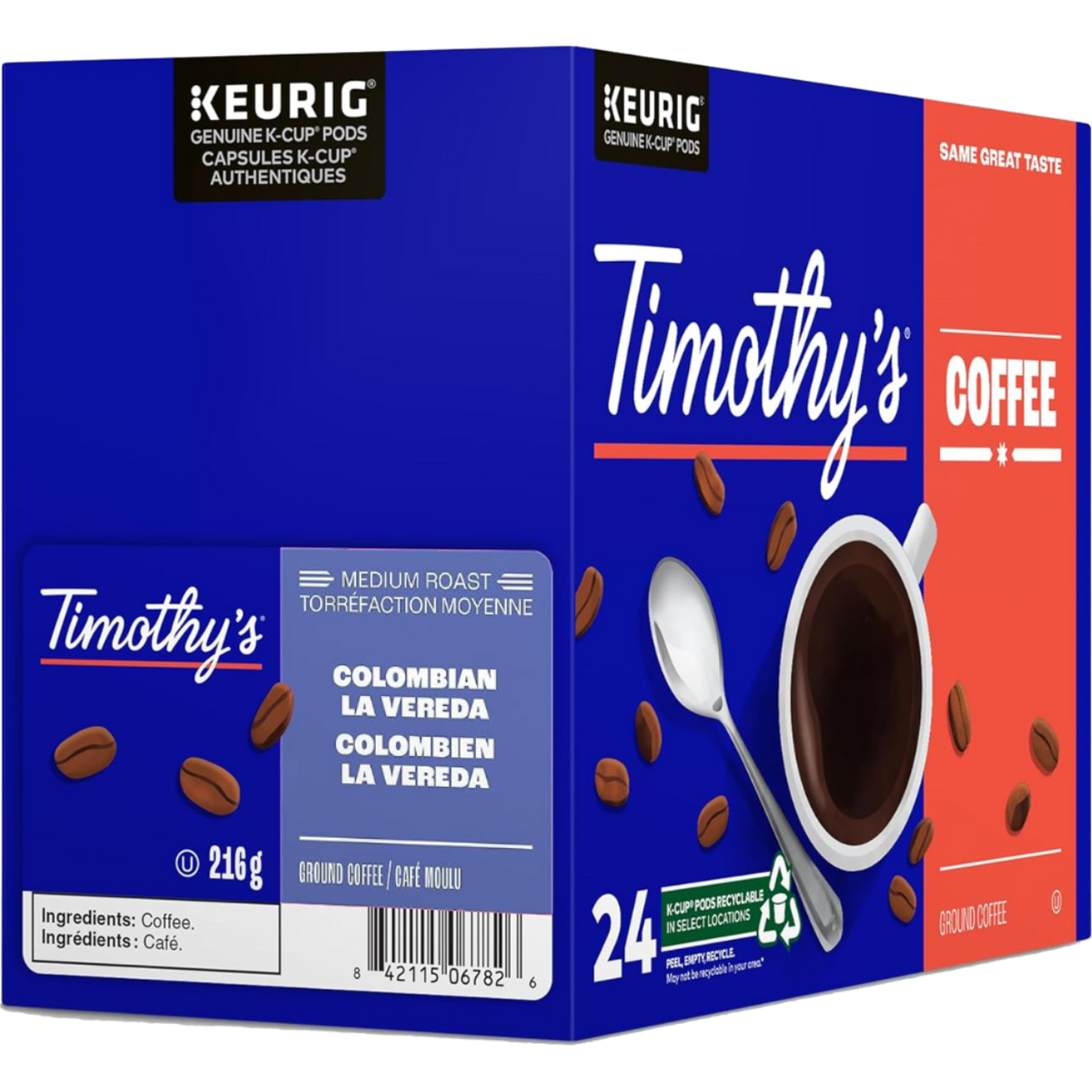 Timothy's® Colombian La Vereda (24 Pack)