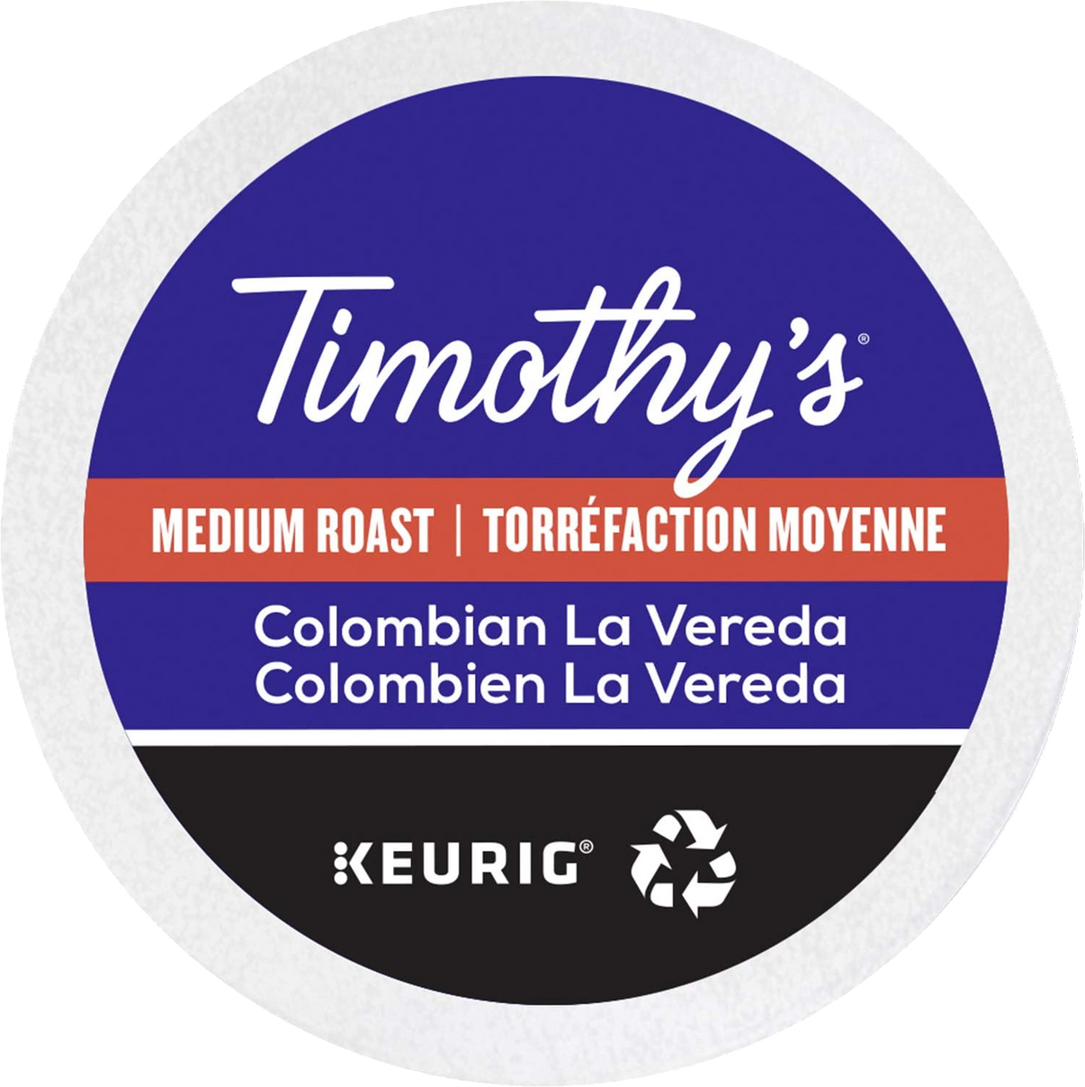 Timothy's® Colombian La Vereda (24 Pack) Greenbelt Coffee