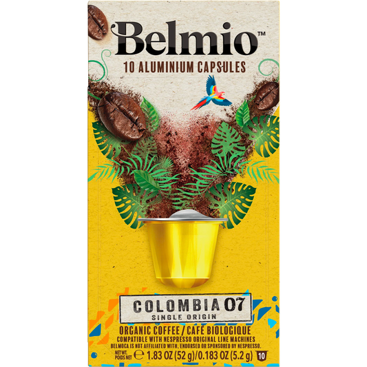 Belmio® Colombia Organic Nespresso® Compatible (10 Pack)